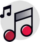 Musical notation icon